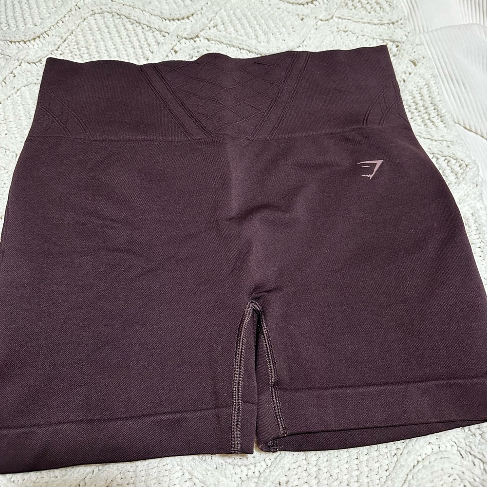 Gymshark corset seamless brown shorts